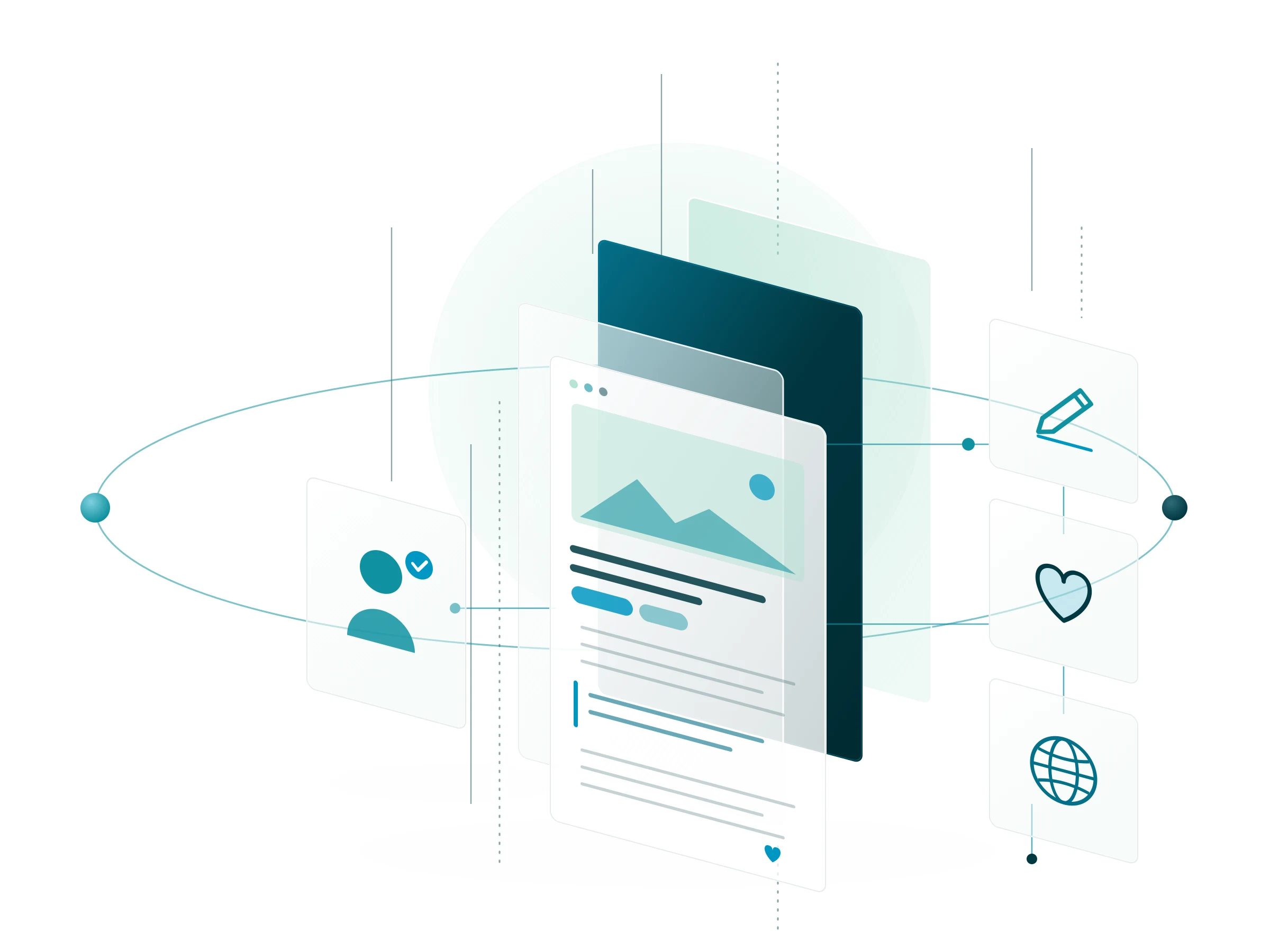 Illustration : marketing de contenus