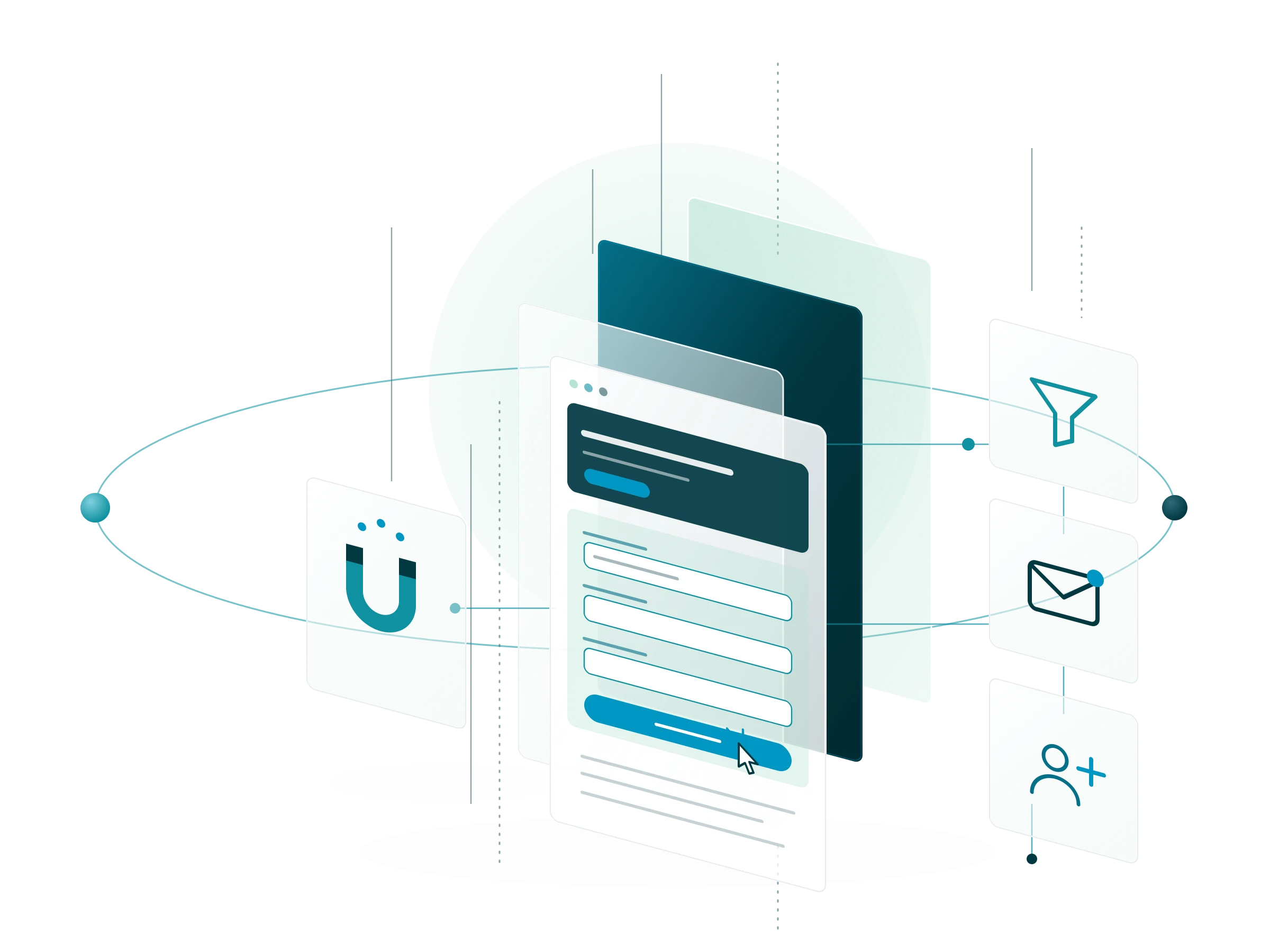 Illustration: inbound lead generation